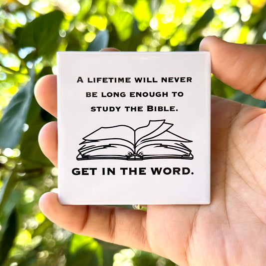 Get In The Word Magnet