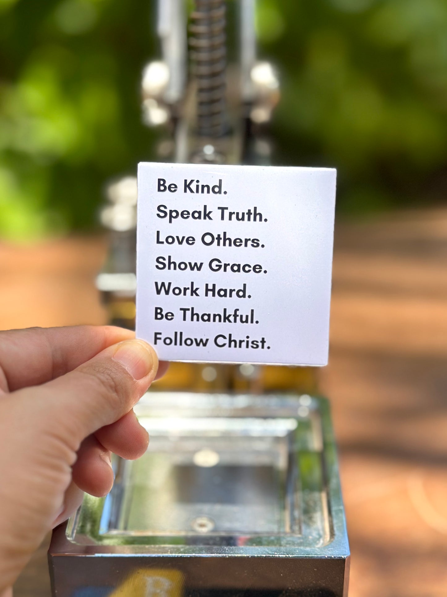 Be Kind (Follow Christ) Magnet