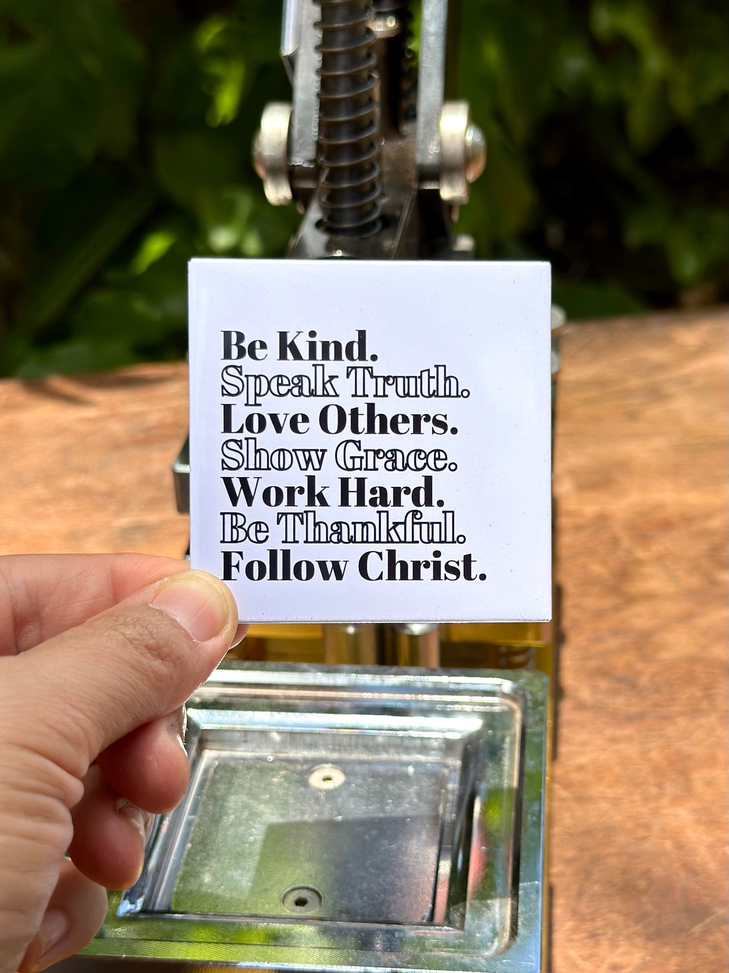 Be Kind II (Follow Christ) Magnet