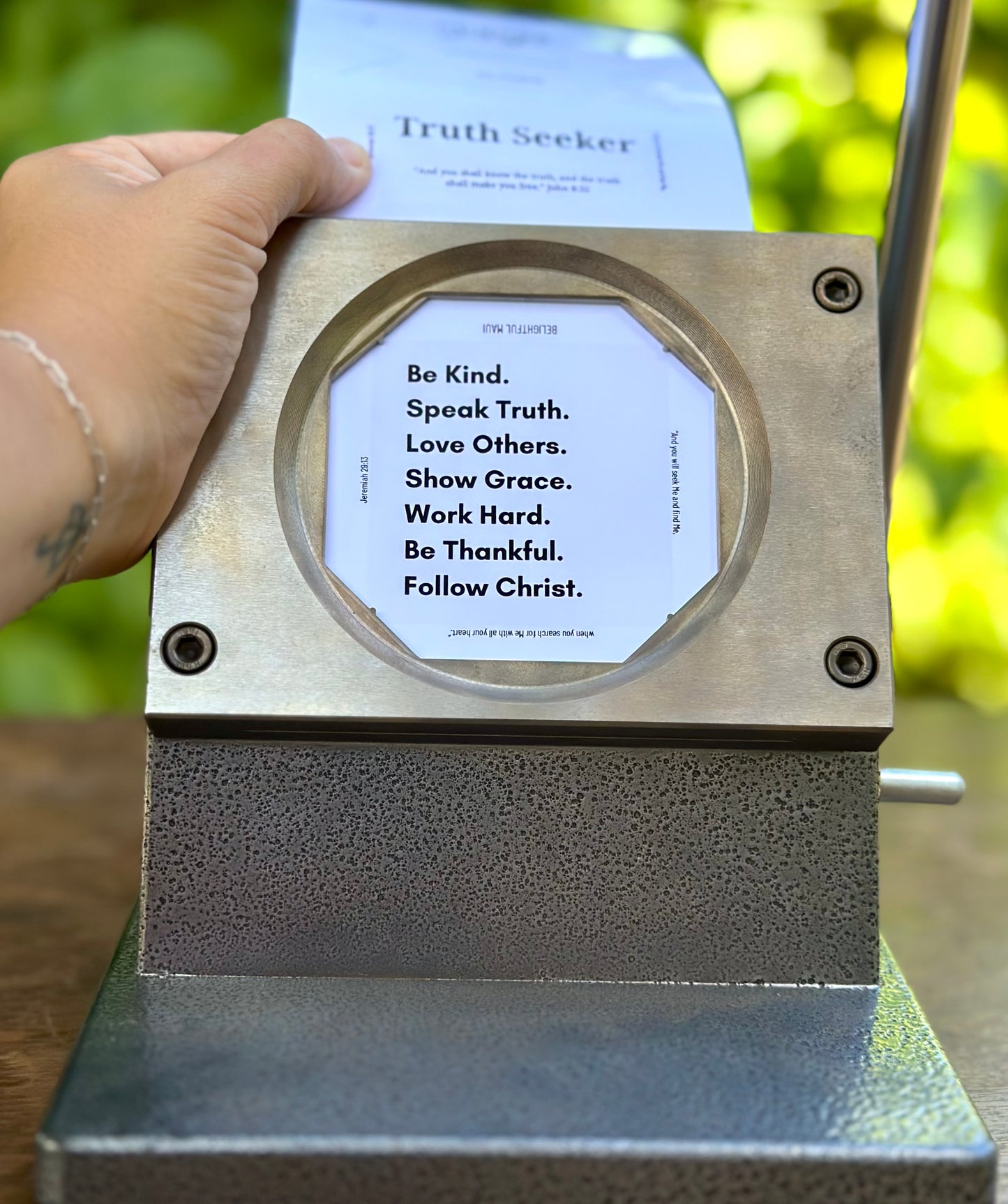 Be Kind (Follow Christ) Magnet