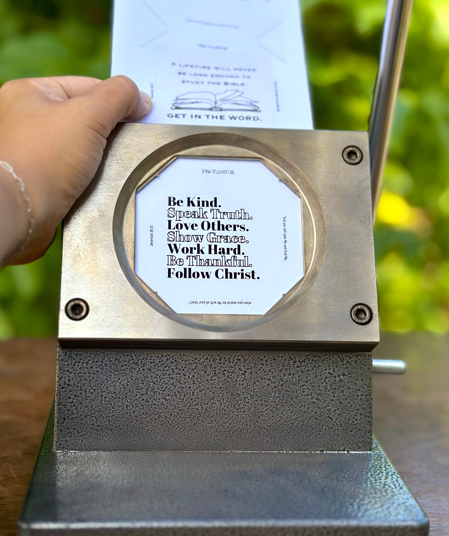 Be Kind II (Follow Christ) Magnet