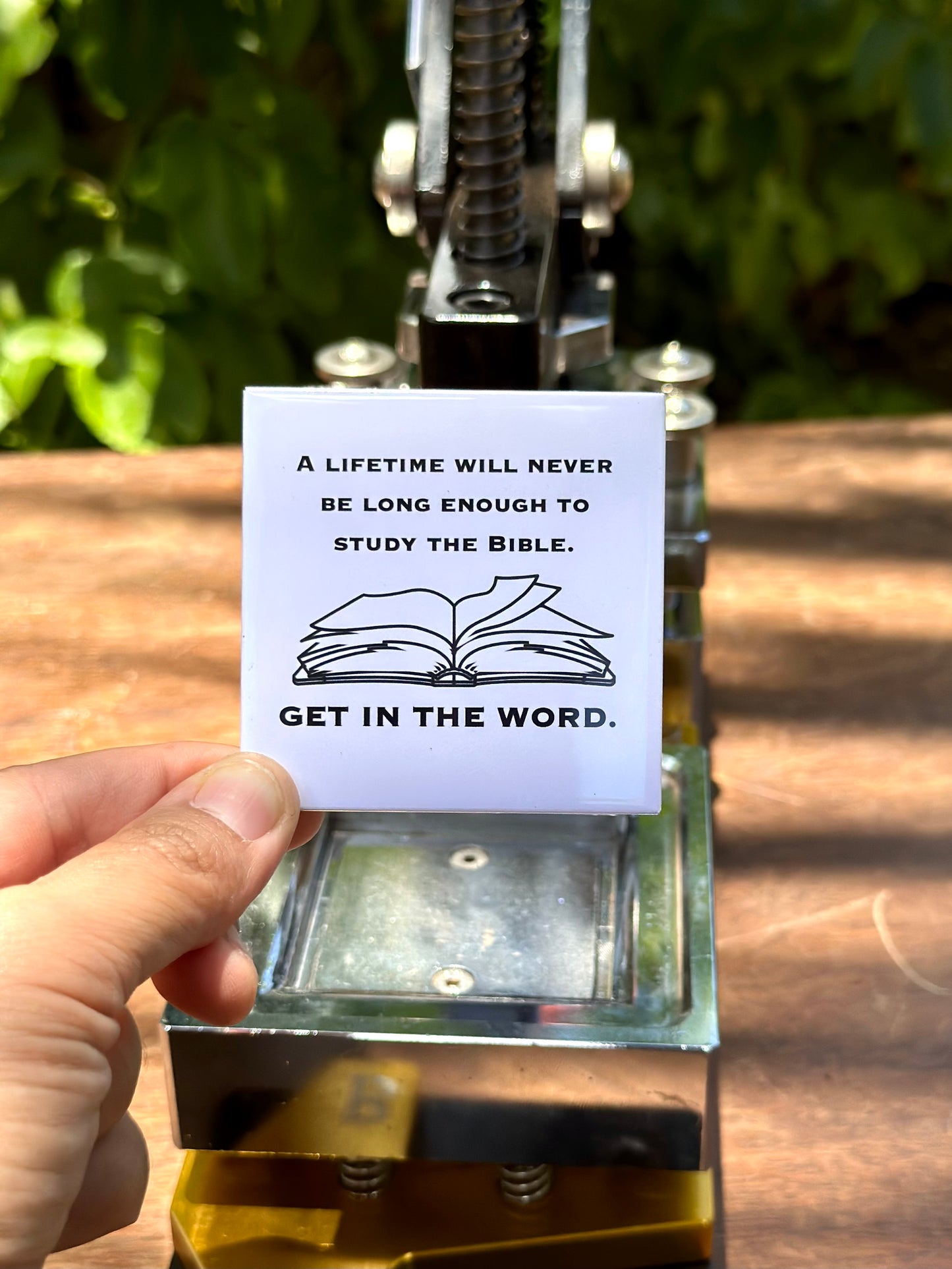 Get In The Word Magnet
