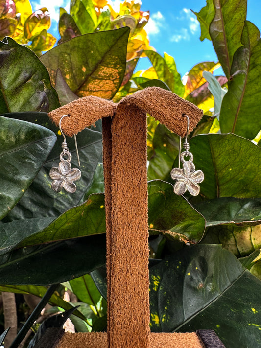 Plain Plumeria Earrings