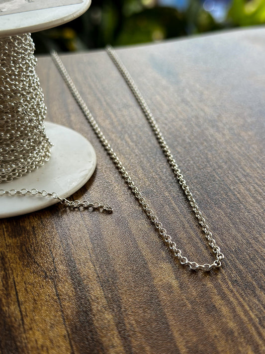 Sterling Silver Chain (Add-on)