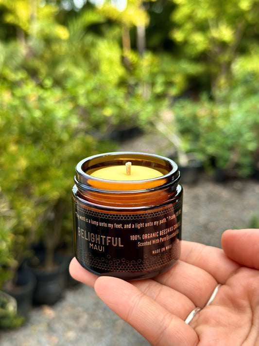 Mini Beeswax Candle